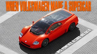 The Volkswagen W12 A RecordBreaking Concept That Never Made It [upl. by Adnowat]