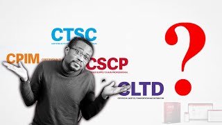 This is how to choose your APICSASCM professional certification  CPIM CSCP CTLD CTSC [upl. by Mandal]