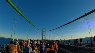 2022 Mackinac Bridge Walk [upl. by Anaitak381]