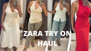 ZARA TRY ON HAUL [upl. by Eissak169]