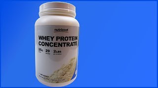 Plain Protein Powder Produces Possibilities Nutricost Whey Protein Concentrate Review [upl. by Jarrett]