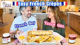 How to Make Perfect French Crepes  Easy Crepe Recipe amp Pro Tips for Delicious Results [upl. by Navad280]