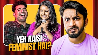 Most Feminist Performer India’s Got Latent  Adit Minocha Reacts [upl. by Roskes]