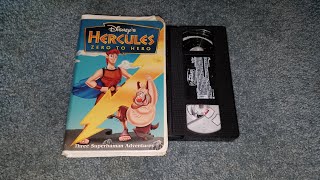 OpeningClosing to Hercules Zero to Hero 1999 VHS 24th Anniversary Edition [upl. by Merlin873]