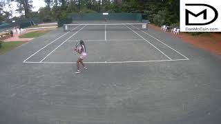 Kirra Murphy vs Paris McDaniel practice set 10224 [upl. by Yrogerg503]