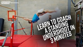 LEARN TO COACH A STANDING UNDERSHOOT IN 3 MINUTES [upl. by Mendel]