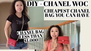 Chanel WOC  DIY  How to convert a wallet to Wallet on a Chain [upl. by Sibie]