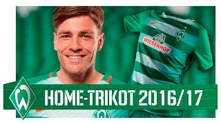 Das neue Werder Bremen Home Trikot  Saison 201617 [upl. by Hesky]