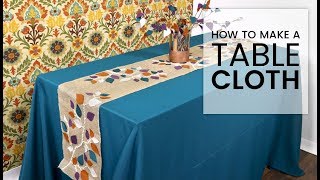 How to Make a Tablecloth [upl. by Tallulah]