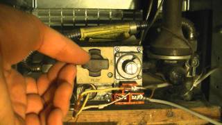 How To Light The Pilot Light On A Gas Heater [upl. by Nihi327]