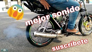 Suzuki AX100 6 mejores sonido increíble 😱 [upl. by Aremmat]