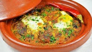 Tajine cu chiftele  Tajine kefta  JamilaCuisine [upl. by Suiram]