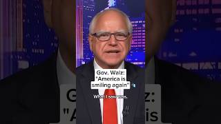 Gov Walz America is smiling again [upl. by Willetta]