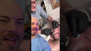 This is an EPIC cyst pop on the cheek 😵‍💫 trending skincare viralvideo [upl. by Dow]