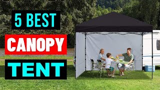 Top 5 Best Canopy Tent 2023  Best Pop Up Tents for Camping [upl. by Anayad]