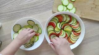 Culinary masterpiece a simple ratatouille recipe cooking [upl. by Akahs]