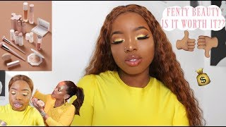 Rihanna Fenty Beauty Full Face Makeup  First Impressions Review amp Demo [upl. by Tager]