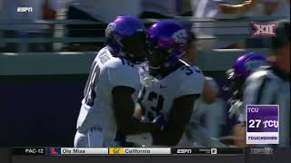 TCU vs SMU Football Highlights [upl. by Ahsilif926]