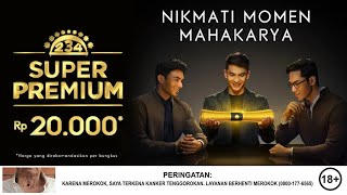 Dji Sam Soe Super Premium  Walk Sing amp Gold Carpet Nikmati Momen Mahakarya 30s 2023 [upl. by Skipper]