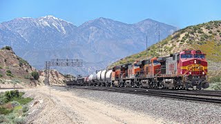 Western Railroading Series The Steep Grades of Californias Busy Cajon Pass [upl. by Lecrad340]