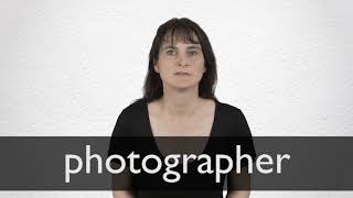 How to pronounce PHOTOGRAPHER in British English [upl. by Linskey]