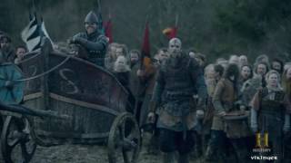 Vikings  The Battle Between Ragnars Sons And Aethelwulf P2 Season 4B Official Scene 4x19 HD [upl. by Haelahk]