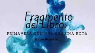 Fragmento de PRIMAVERA CON UNA ESQUINA ROTA  Mario Benedetti [upl. by Leahcin]