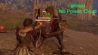 Assassins Creed Odyssey Erymanthian Boar Boss  Low Level [upl. by Petey]