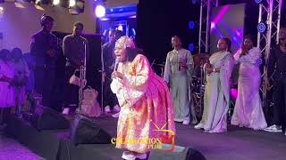 TOPE ALABI FT ADUKE GOLD amp EYITAYO AT HER 53RD BIRTHDAY PRAISE CONCERT [upl. by Pliner]