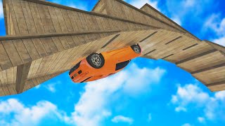 EXTREME LOOPING STUNT RACE GTA 5 Funny Moments [upl. by Fritz]