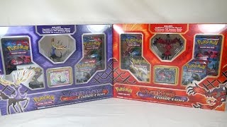 Unboxing Pokémon TCG  Xerneas amp Yveltal Collections [upl. by Ynattib]