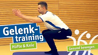 Gelenktraining  Hüfte amp Knie  Sorgen Sie für starke Gelenke in Hüfte amp Knie [upl. by Okun521]