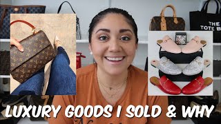 LUXURY GOODS I SOLD amp WHY  HANDBAGS SLG’s SHOES  Minks4All [upl. by Bonine141]