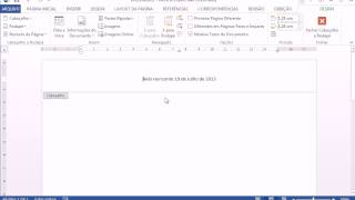 Word 2013 Aula 11 Criando um Memorando [upl. by Roger138]