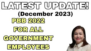 Good news Update on PBB 2022 for government emoloyees [upl. by Aleakim]