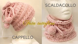 TUTORIA cappello eo scaldacollolafatatuttofare [upl. by Eatnoled]