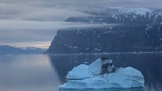 Uummannaq 250 AM’ish Fisherman going out early [upl. by Nnaynaffit]