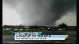 Tuscaloosa AL Tornado Video FirstHand Look at Destruction [upl. by Norb876]