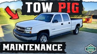 BROKEN WINDOWS Oil change and MORE TOW PIG SALLY [upl. by Neersan23]