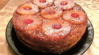 Galuis Double Layer Pineapple Upside Down Cake [upl. by Anma]