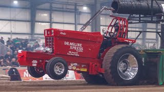 Tractor Pull 2023 Hot Farm Tractors NTPA Spring Nationals Friday Shipshewana IN [upl. by Avi]