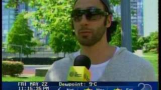 Luongo on weather network [upl. by Kamilah]