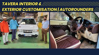 Latur to Mumbai Tavera Interior amp Exterior Customisation  Autorounders [upl. by Enahc]