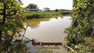 MANCING IKAN ALHAMDULILLAH ADA REZEKI DI BULAN RAMADHANLEPAS LA SUSU SEKAMPIT😁 [upl. by Artemisa762]