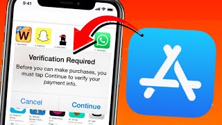 How to Fix Payment Method Verification Required in App Store [upl. by Eidak]