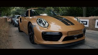 The new 911 Turbo S Exclusive Series – exceptional design amp performance come to Festival of Speed [upl. by Mandeville99]