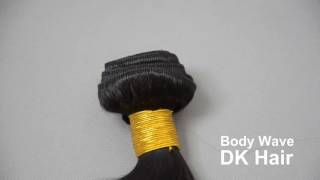 Cheap human hair extensions brazilian indian body wave virgin hair  wwwdkvirginhaircom [upl. by Kersten]