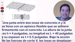 169 timoshenko ejercicio deformación unitaria cortante en junta  Mecánica de Materiales [upl. by Mainis]