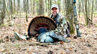 67 YARD SHOT Opening Day of Turkey Season Alabama 2024 [upl. by Benedicto]