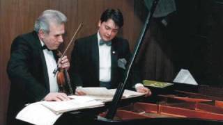 Schnittke Sonata 3 III violin piano M Lubotsky B Ambrosini [upl. by Eittah]